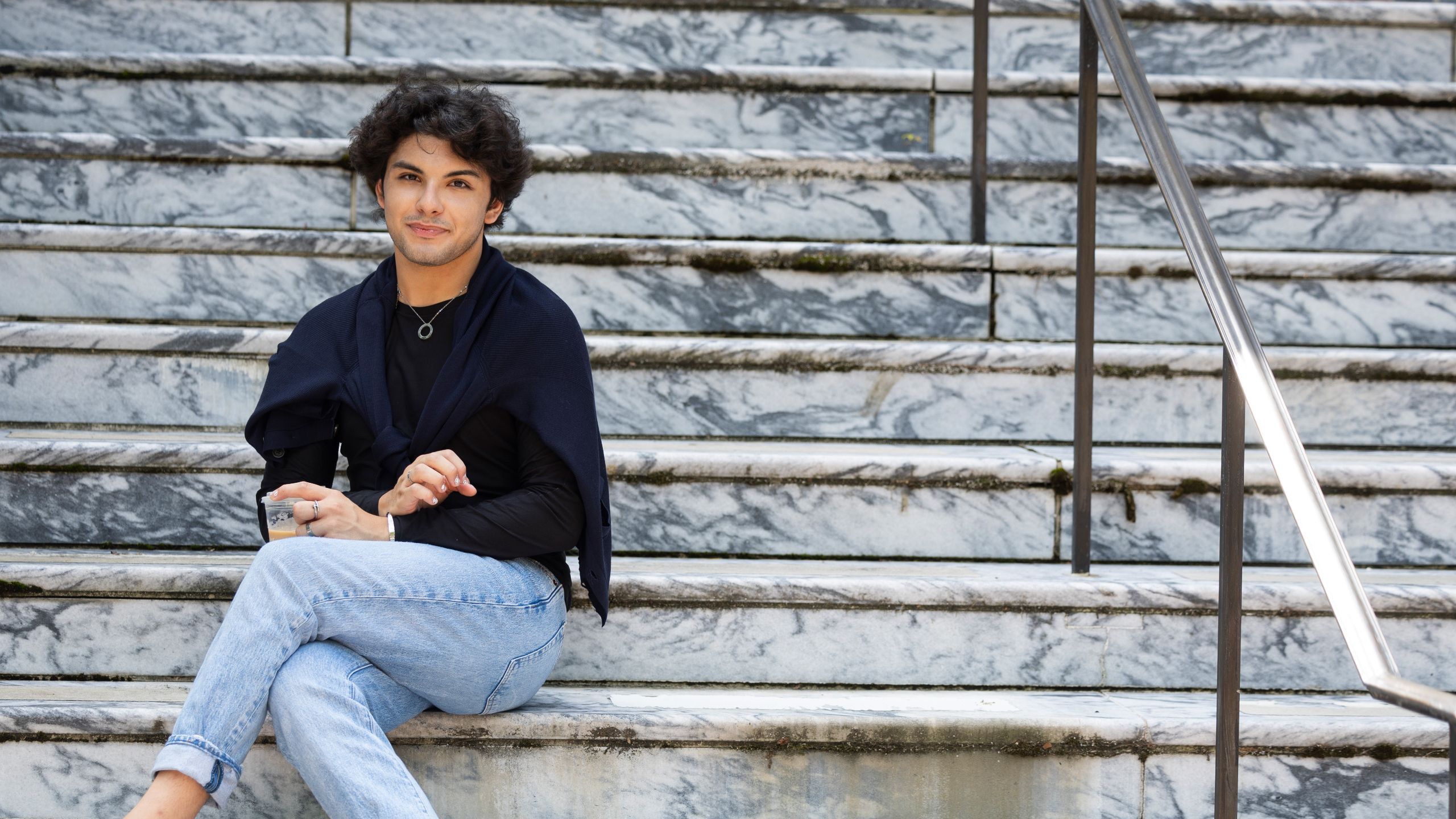 Photo of Emory first-year student Rafi Escoto