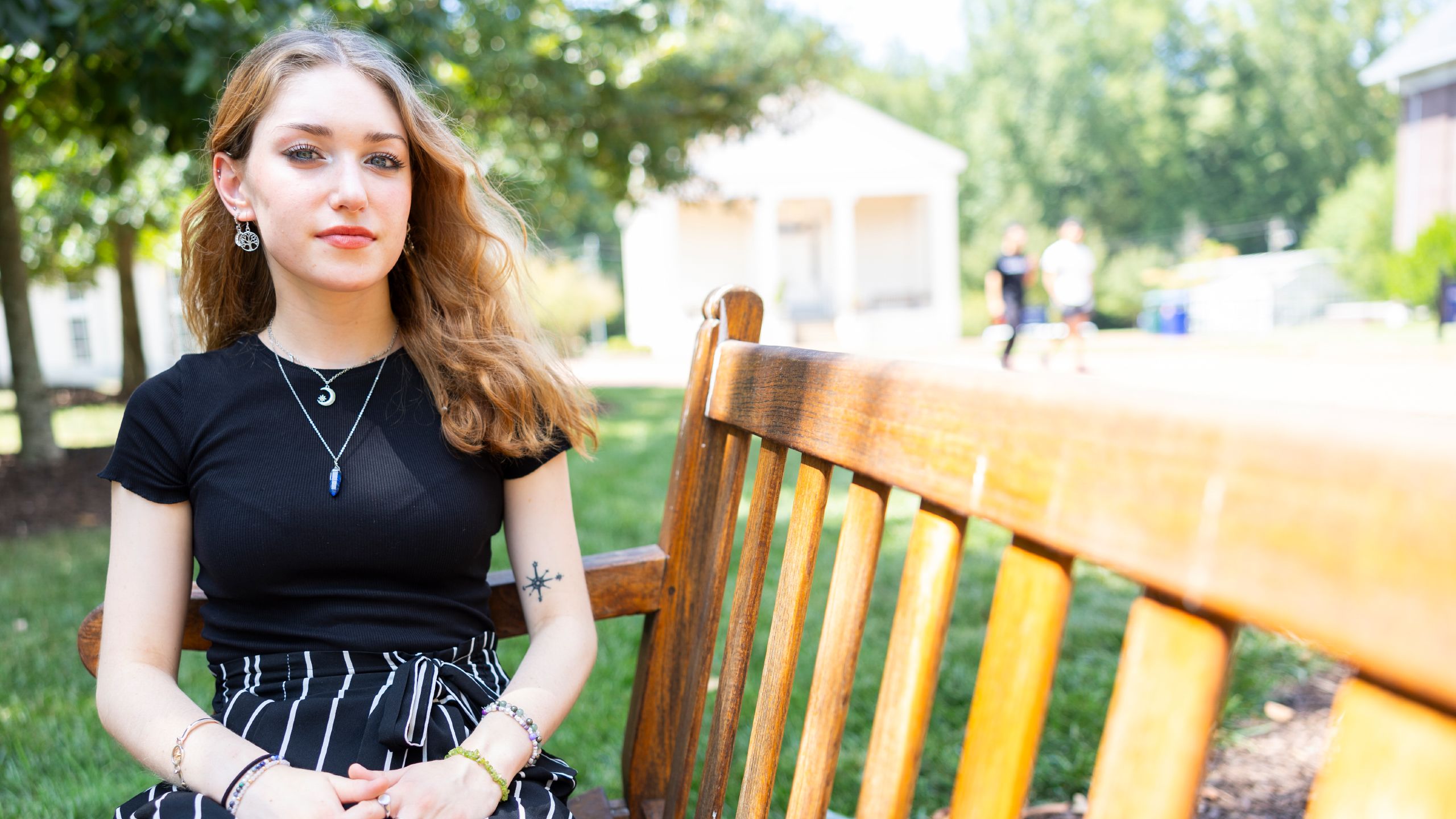 Photo of Emory first-year student Gwen Singer