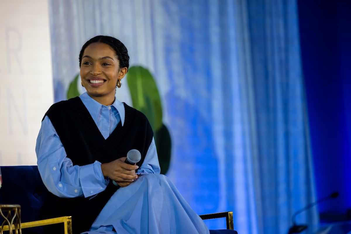 Actress and producer Yara Shahidi served as keynote for the 42nd annual Carter Town Hall at Emory University.