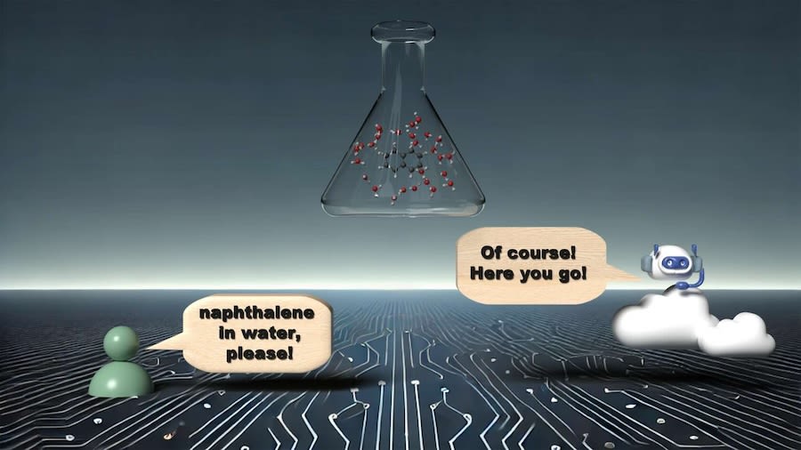 A comic showing a chatbot interacting with a computer user.