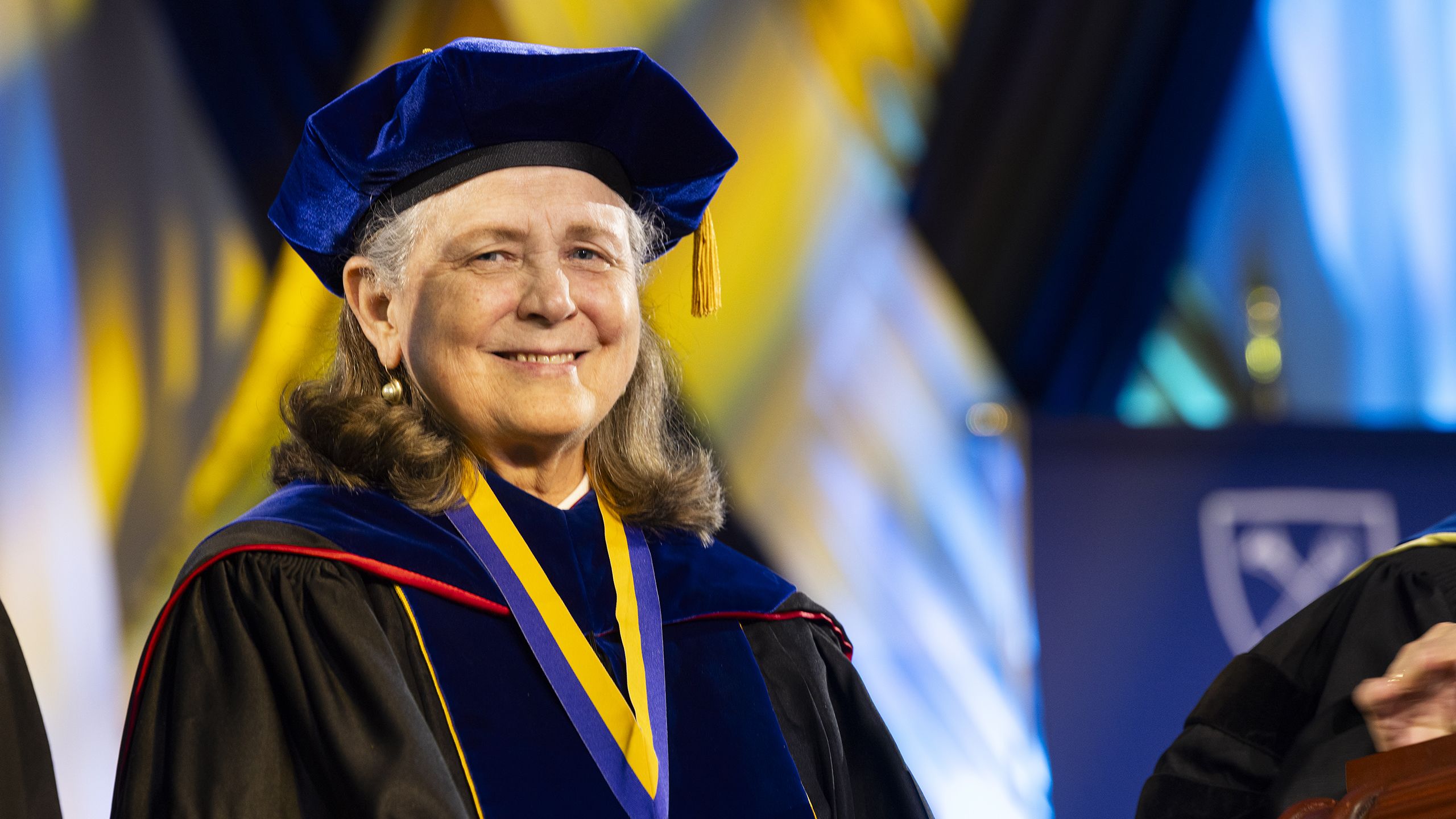 Jan Love receives the Jefferson Award