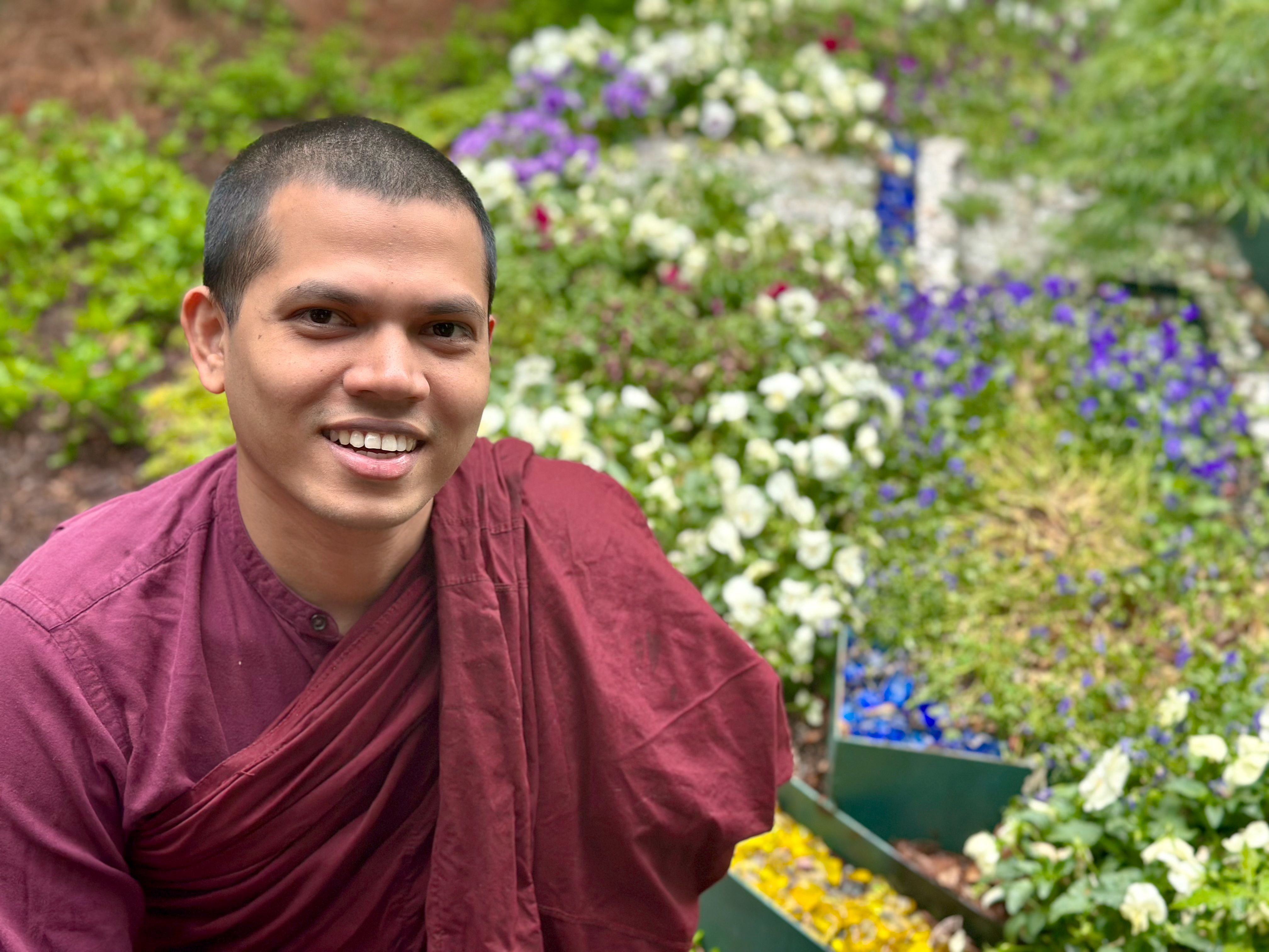 Priya Sraman portrait in Living Mandala Garden