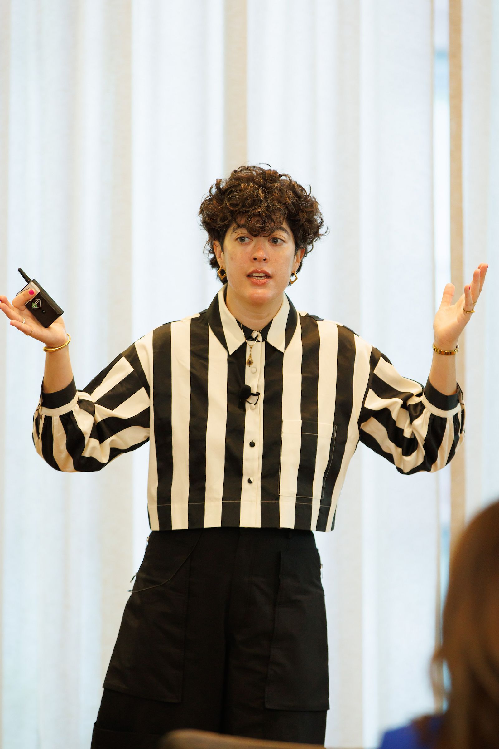 Molly Webster speaking