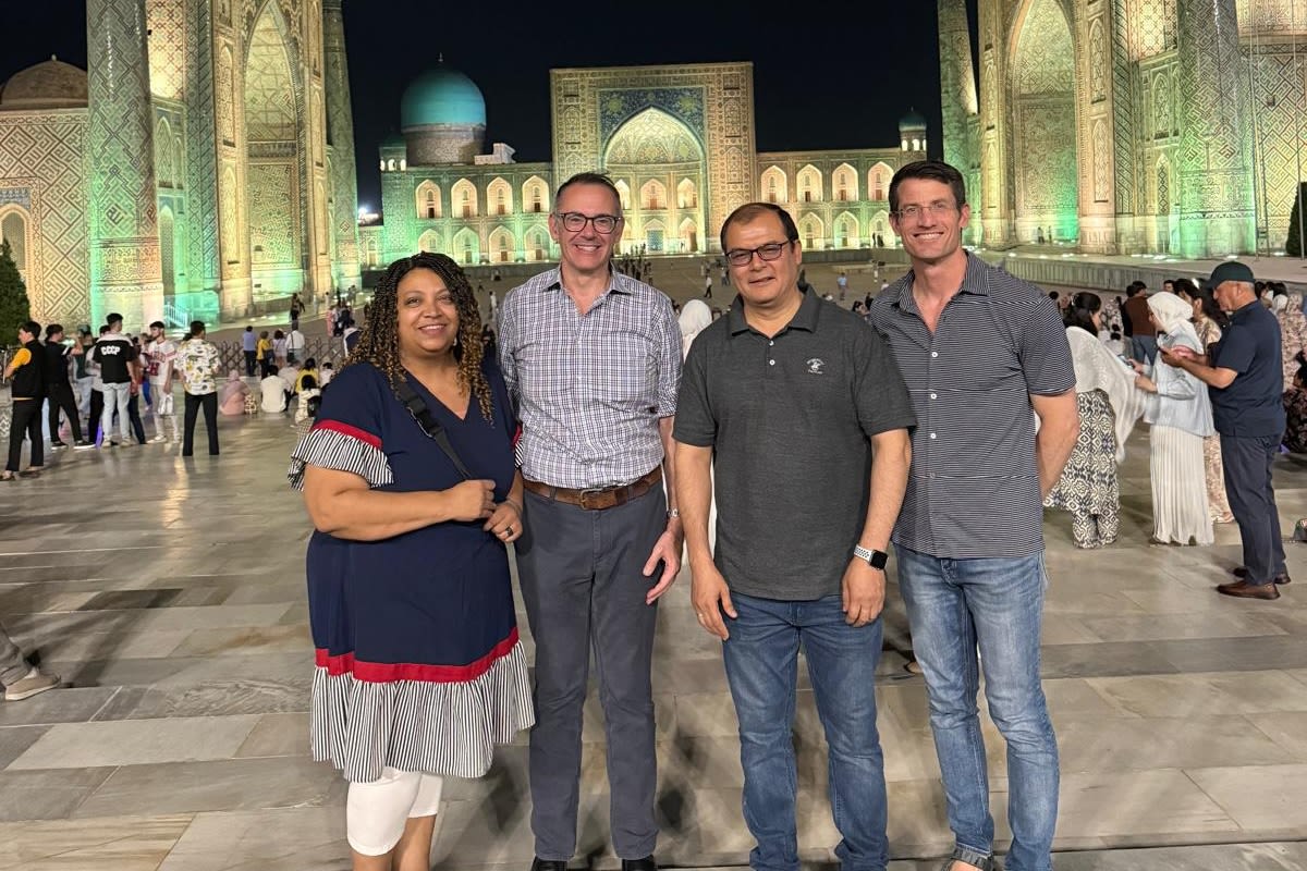 Portrait of four trip leaders