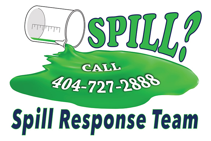 The Spill Response Team phone number is 404-727-2888.