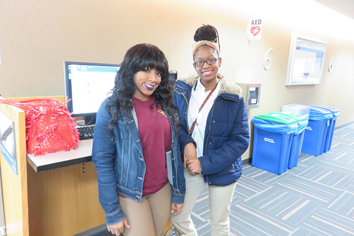 On¿Tuesday,¿March 14,¿juniors and seniors from Maynard Jackson High School visited the Woodruff Library at Emory¿University. 