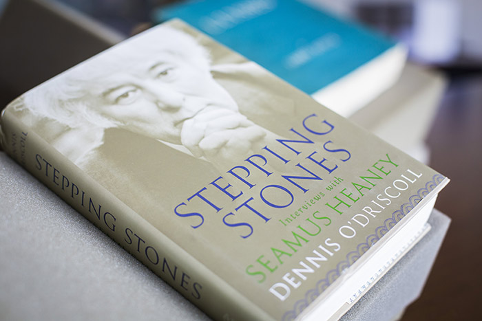 A photo of the book "Stepping Stones" by Dennis O'Driscoll