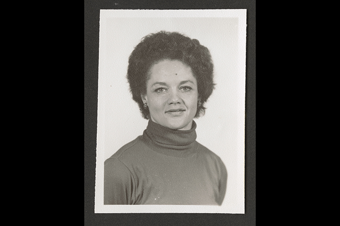 Kathleen Cleaver, passport photo