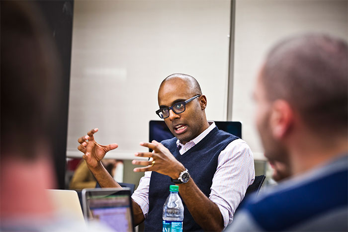 Brett Gadsden, associate professor of history and African American studies, says students working on the project discover they are accountable to a larger audience.