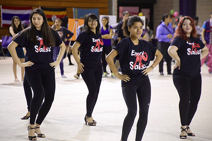 salsa dancing group