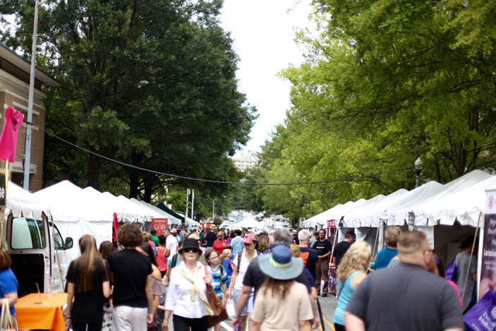 The Decatur Book Festival is the largest community-based independent book festival in the country, hosting hundreds of readings throughout the weekend at a variety of Decatur venues.