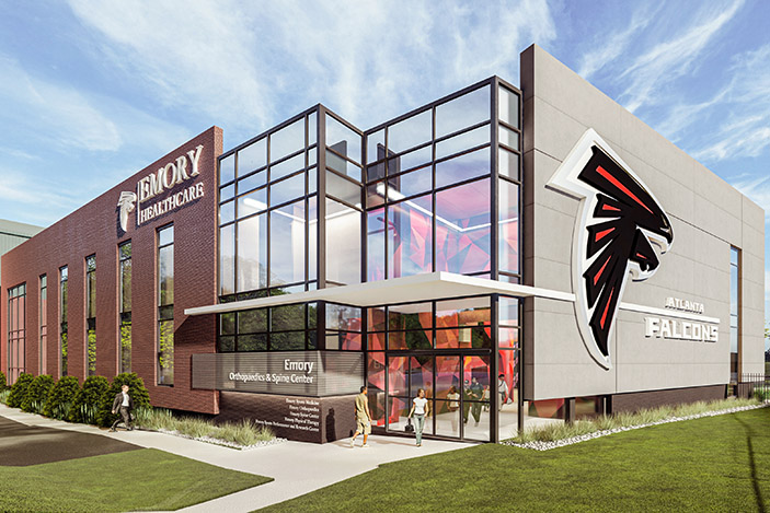 Rendering of the future facilty. 