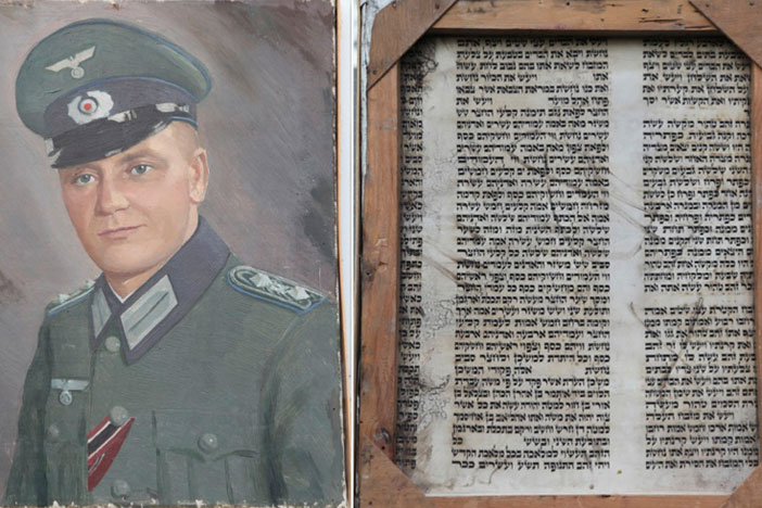Paintings on Torah scrolls from the Nazi Germany era anchor an exhibit curated by Visual Arts associate professor Jason Francisco at the Galicia Jewish Museum in Poland.