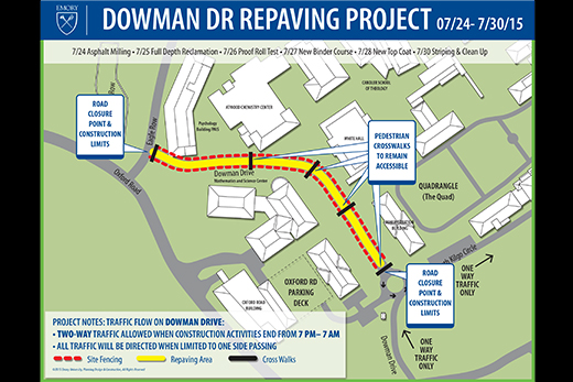Dowman Drive Repaving Project