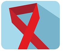 AIDS Ribbon - HIV has become a life sentence instead of a death sentence, but a vaccine remains out of reach.