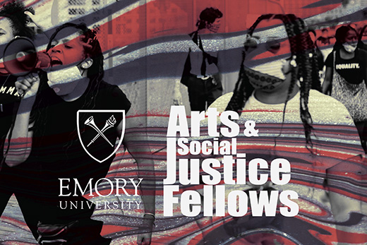 Six Atlanta artists came into Emory classrooms this semester, working with faculty to help students translate their learning into creative action and activism in the name of social justice. Learn about the work they created in an online showcase Dec. 15.