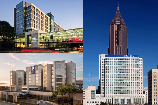 Emory University Hospital ranks No. 1 and Emory Saint Joseph's No ...