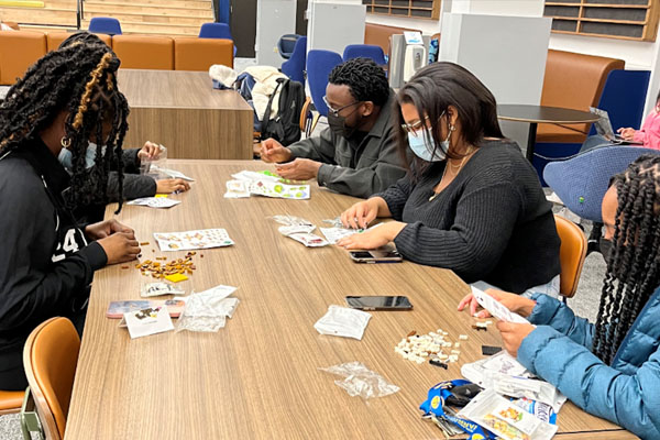 Spring start students with "take-and-make" kits