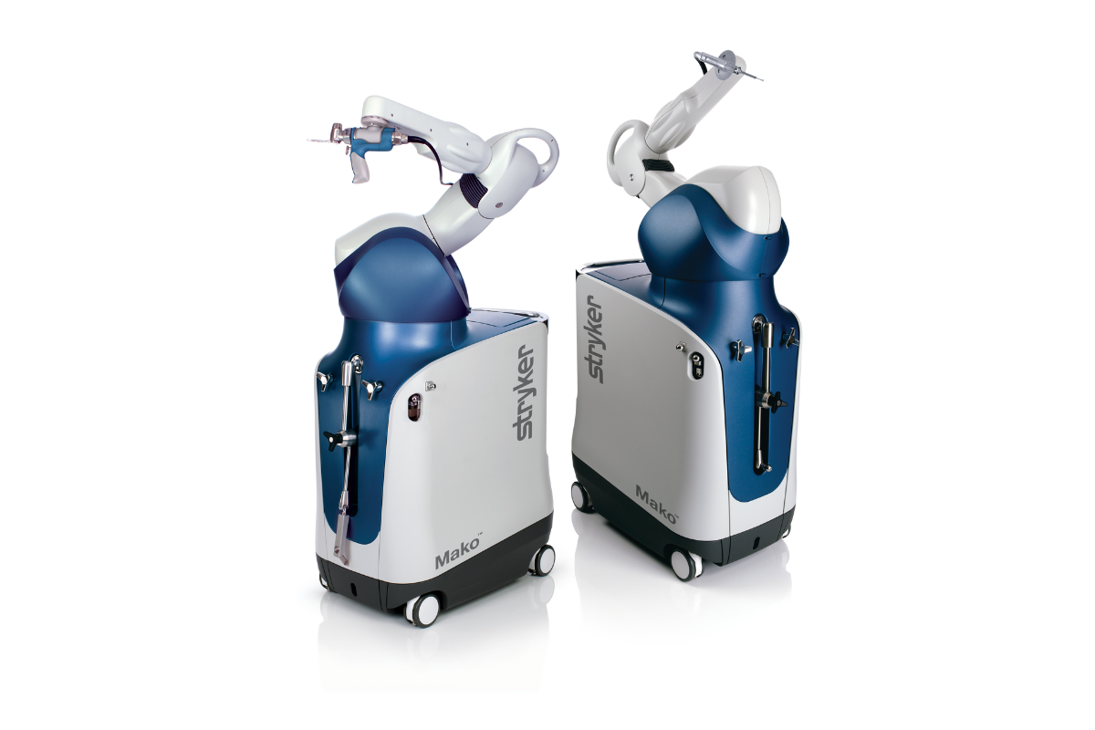 An image of two Mako SmartRobotics machines. 