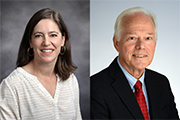 Auld and Jones honored with Albert E. Levy Award for Excellence in Scientific Research