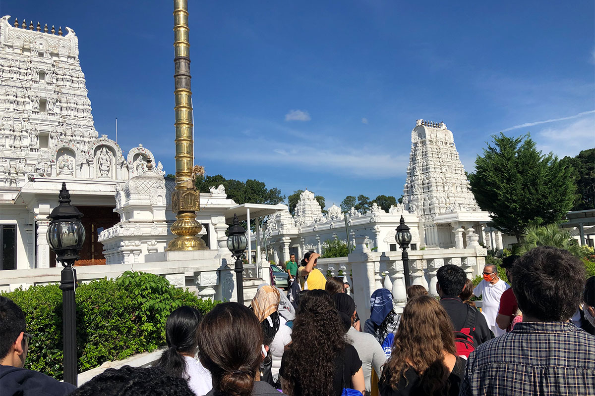 Hindu temple in Atlanta