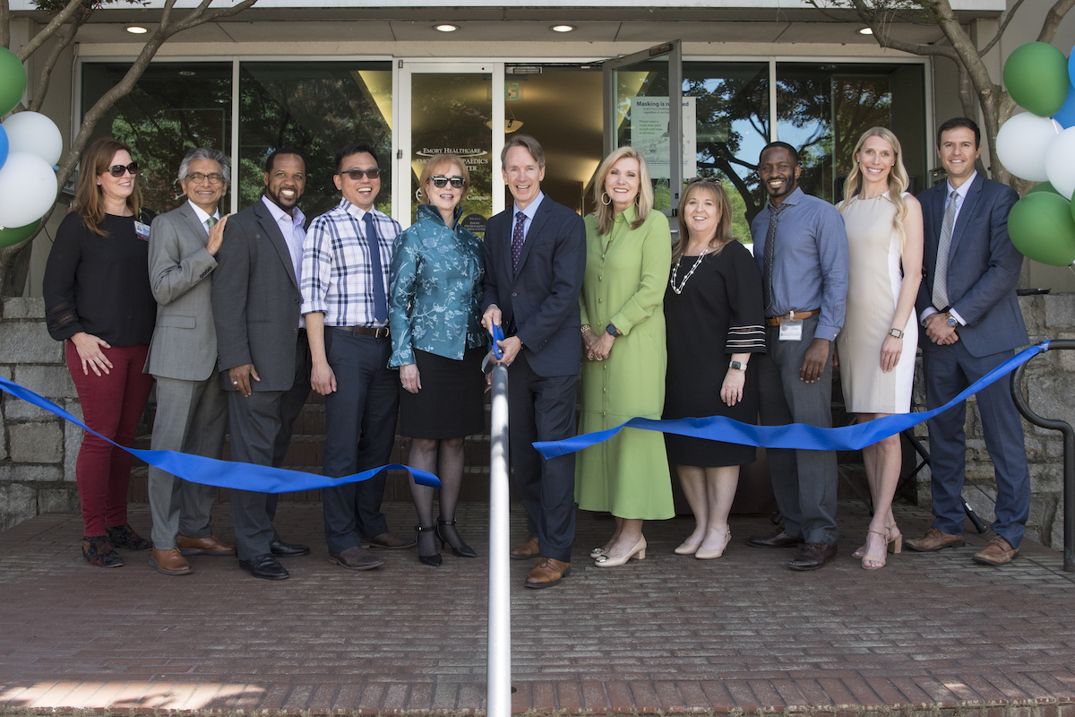 Ribbon cutting at 59 Executive Park in Brookhaven