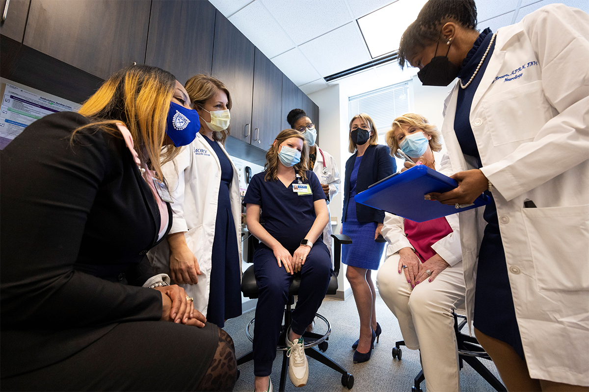 nurses at Emory University