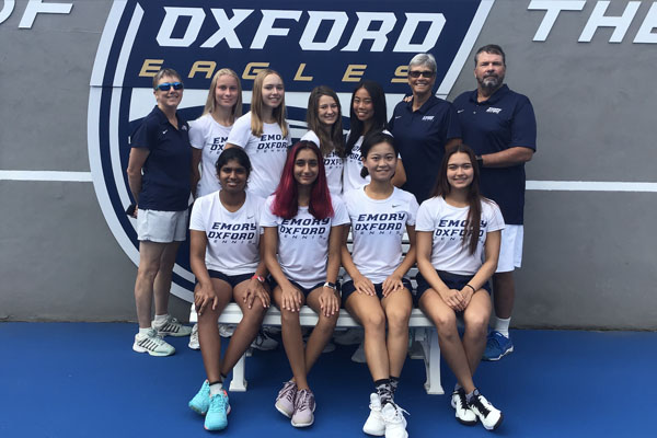 Oxford women's tennis team