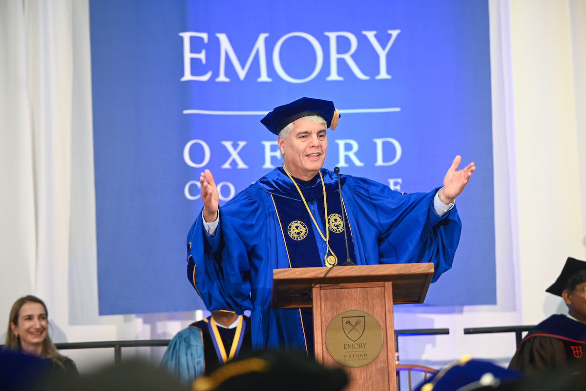 Oxford College Convocation and Candlelight Procession