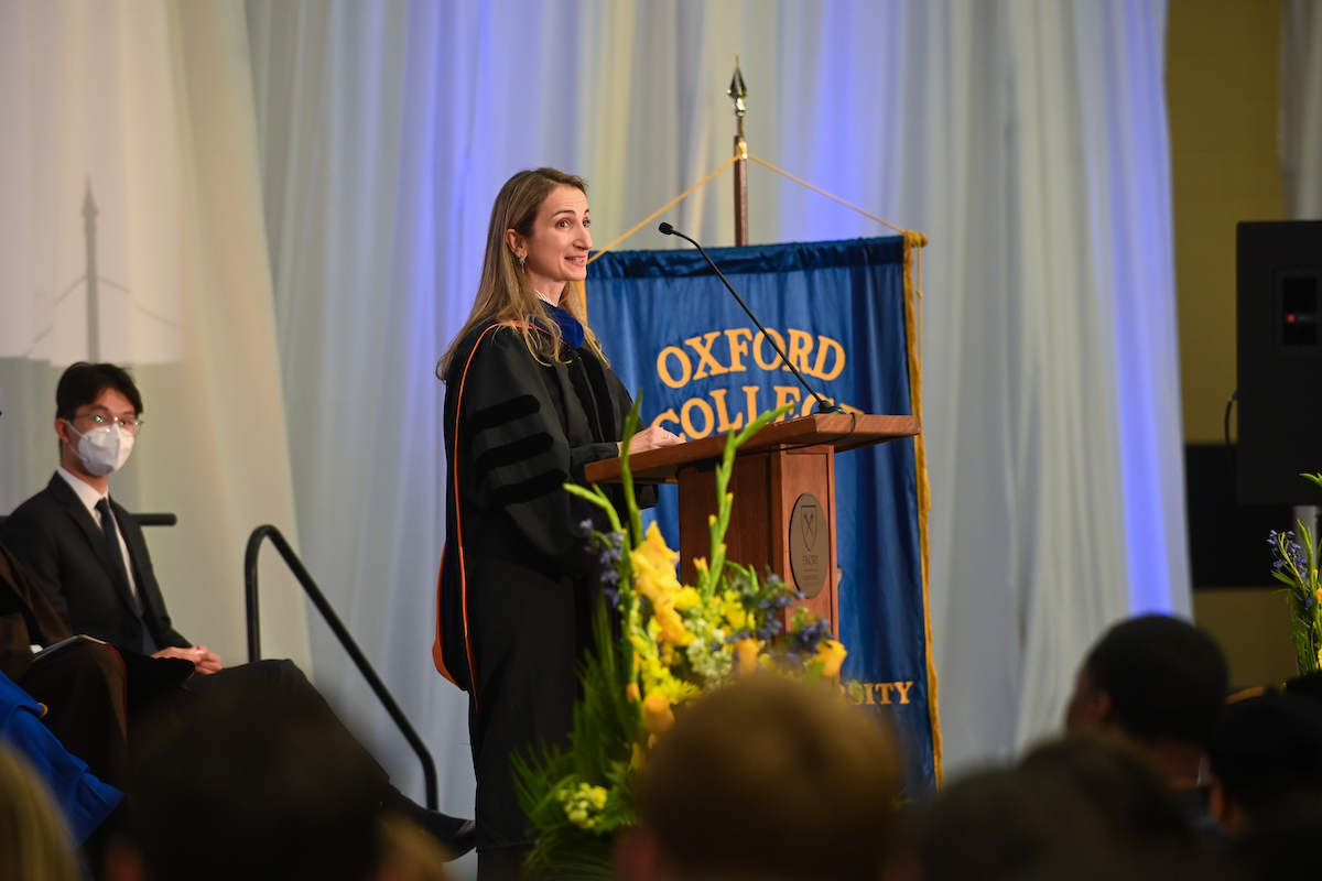 Oxford College Convocation and Candlelight Procession 