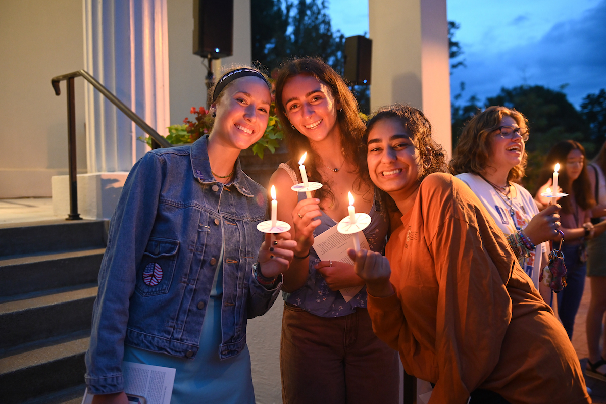 Oxford College Convocation and Candlelight Procession 
