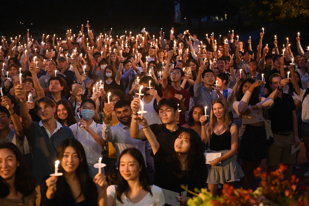 Photos: Oxford College Convocation and Candlelight Procession 