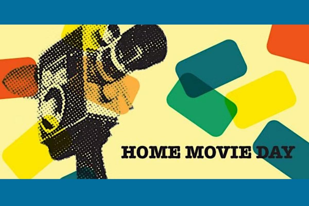 Home movie day graphic