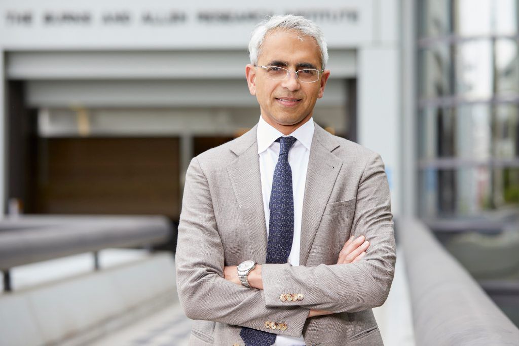 Portrait of Ravi I. Thadhani, MD, MPH, Emory University's next executive vice president for health affairs (EVPHA)