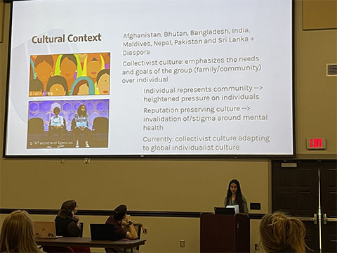 Anusha Kothari was one of 15 Oxford students to present at the 2022 Georgia Undergraduate Research Conference held at Valdosta State University