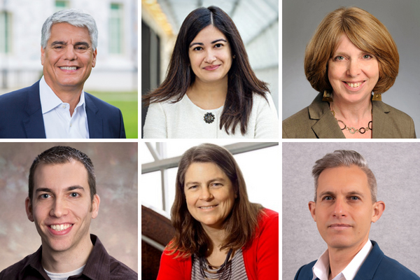 head shots of the AAAS fellows