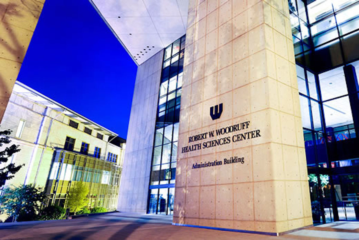 woodruff health sciences building exterior