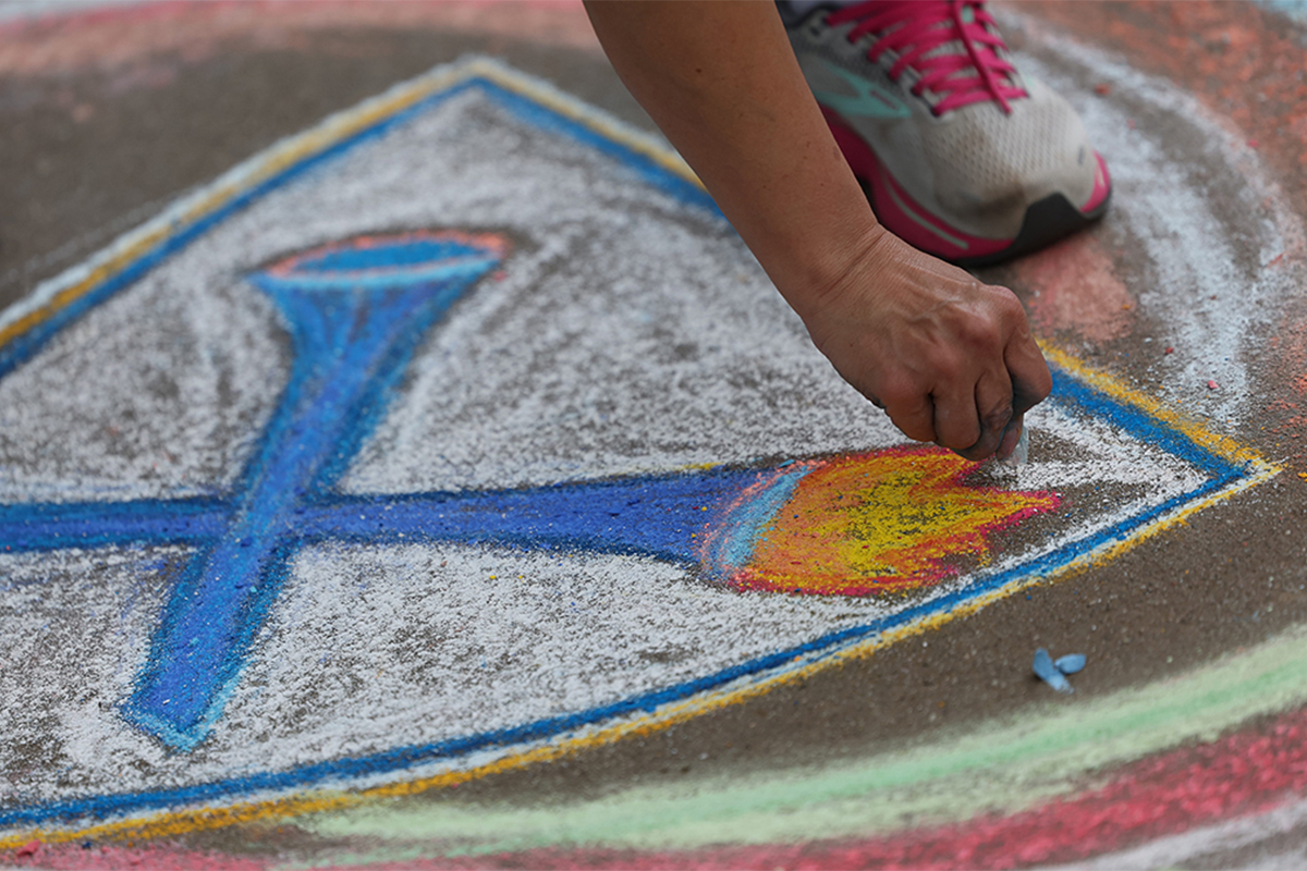 Sidewalk chalk