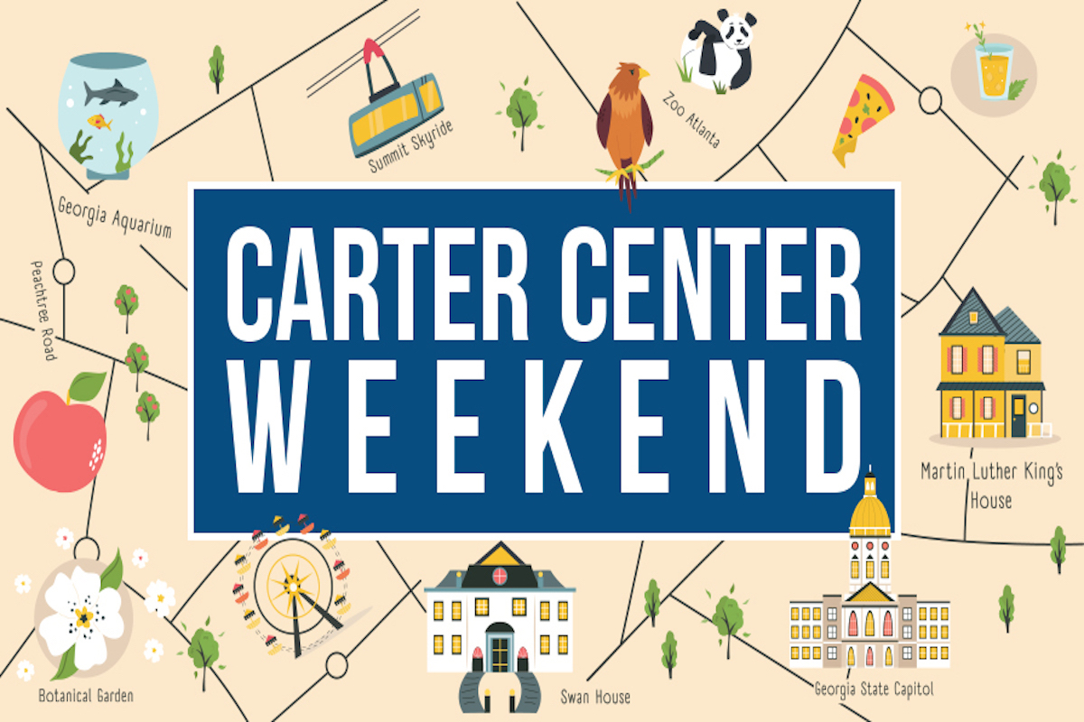 carter weekend promotional poster