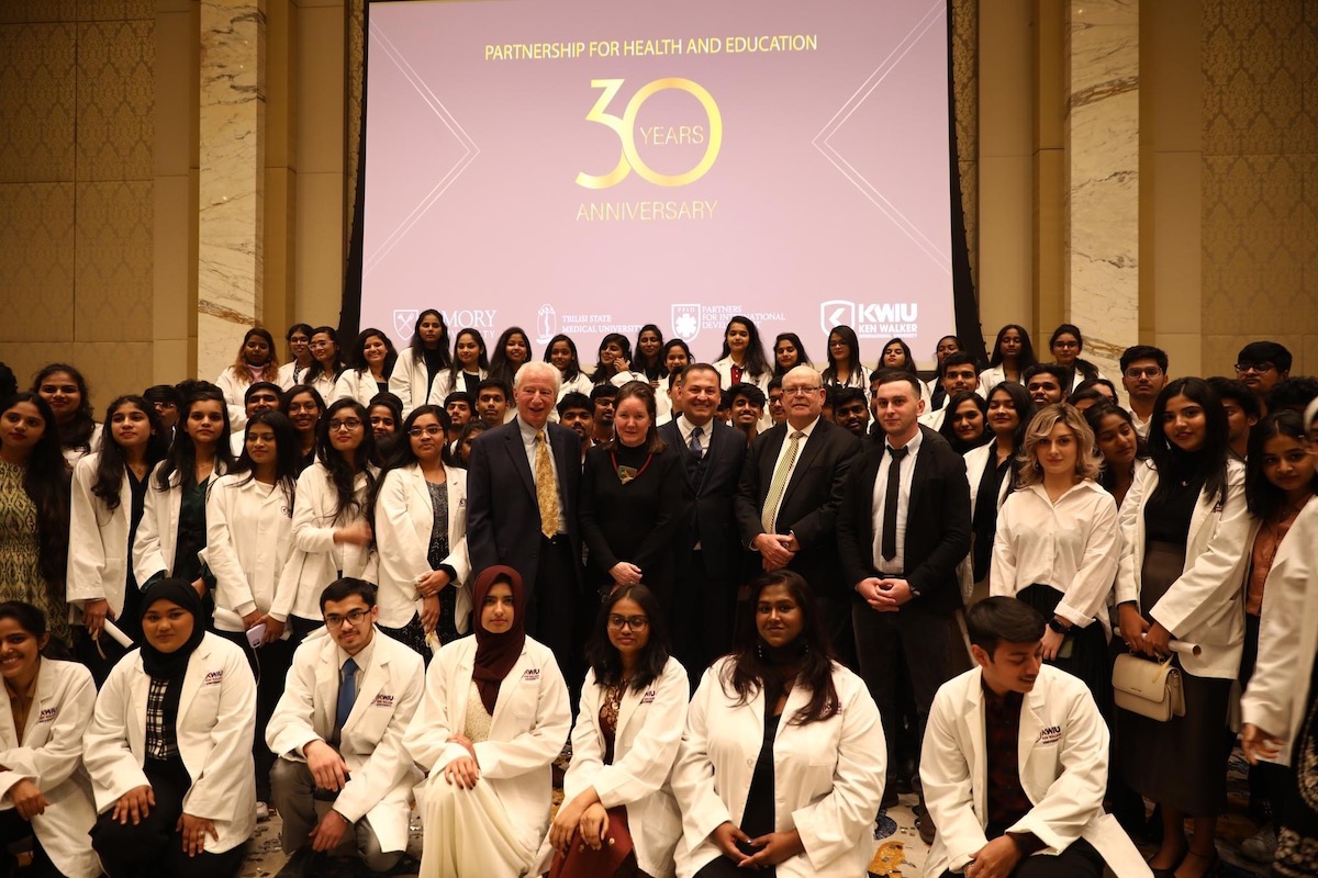 The School of Medicine celebrates 30 years of engagement in the country of Georgia 