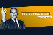 Emory King Week 2024 to focus on building — and serving — community