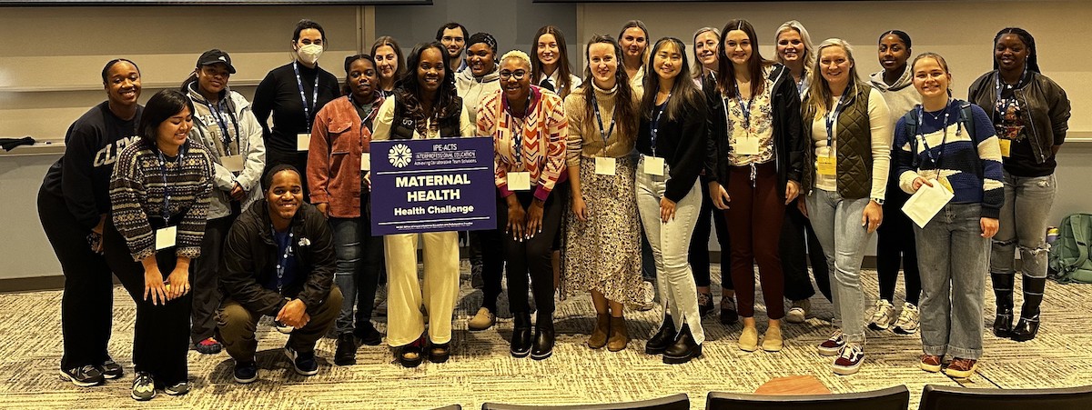 Health professional students gather for inaugural IPE-ACTS Day