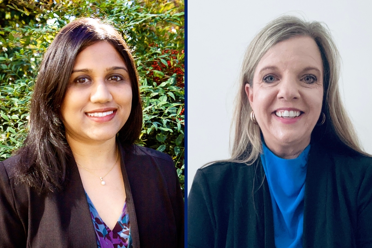 Deepa Pawate and Melissa B. Hall profile photos