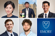 Meet five Emory students pursuing research, thanks to prestigious funding awards