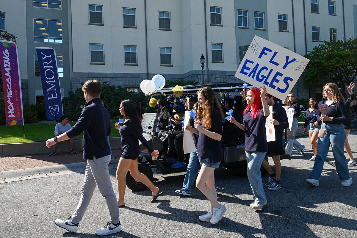 Emory homecoming parade