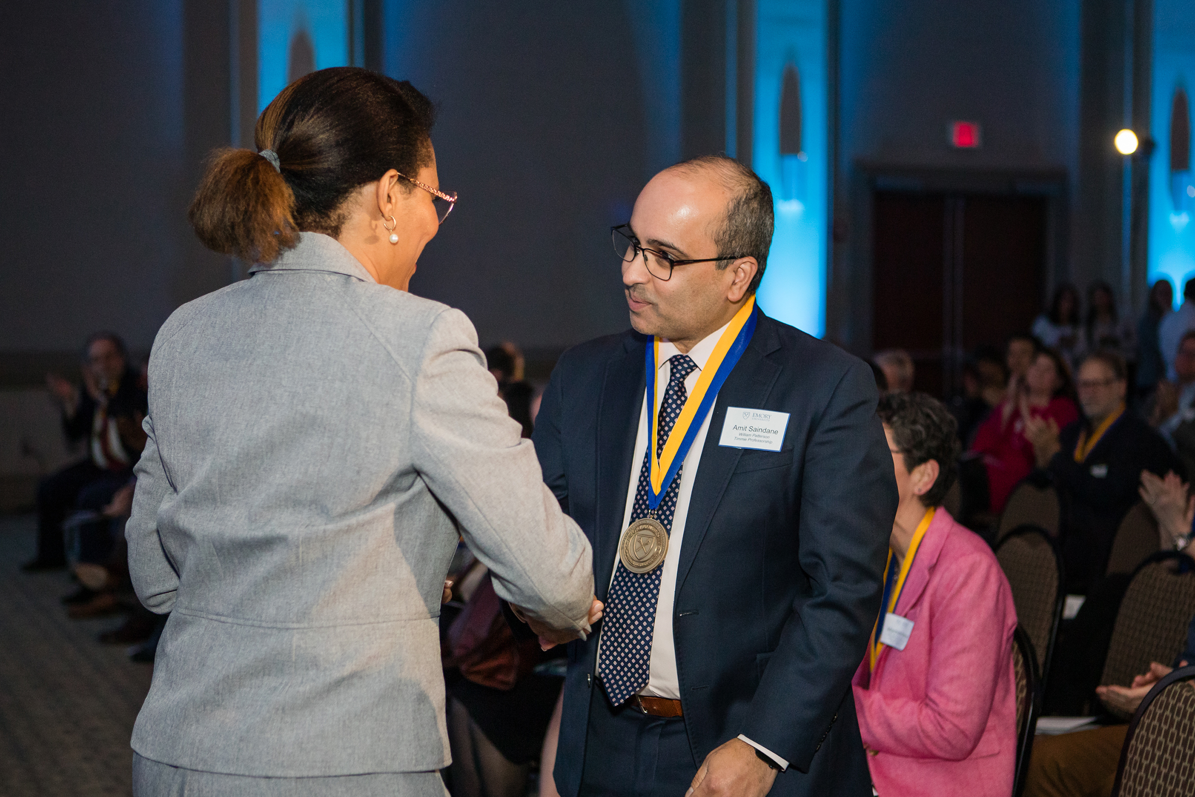 Thirty-one faculty were honored during the Celebration of Faculty Eminence on Thursday, Nov. 14. The annual event honors newly endowed faculty and recognizes donors.