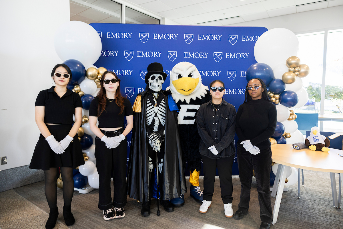 Emory's mascots, Swoop and Dooley