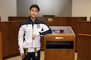 Emory student David Lee captures gold at World Taekwondo Championship