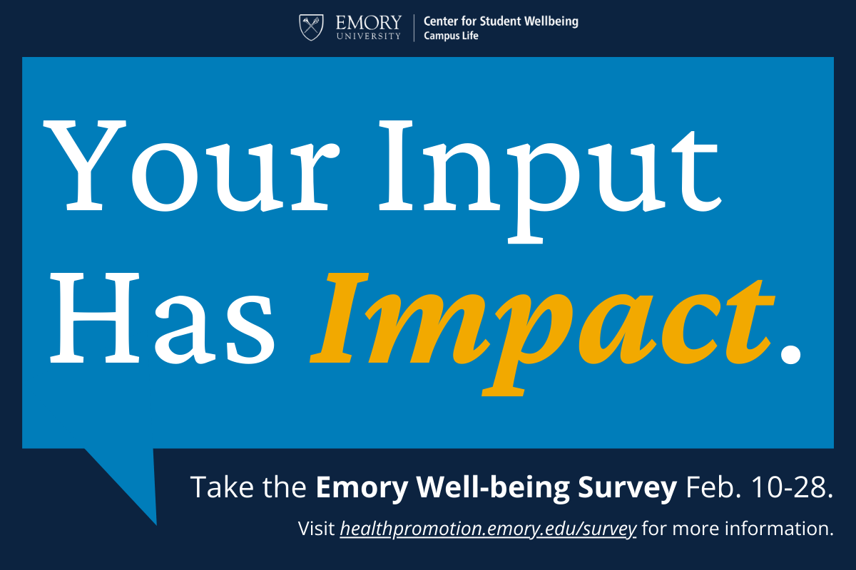 graphic advertising student well-being survey