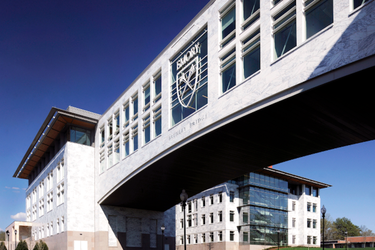 Emory campus bridge